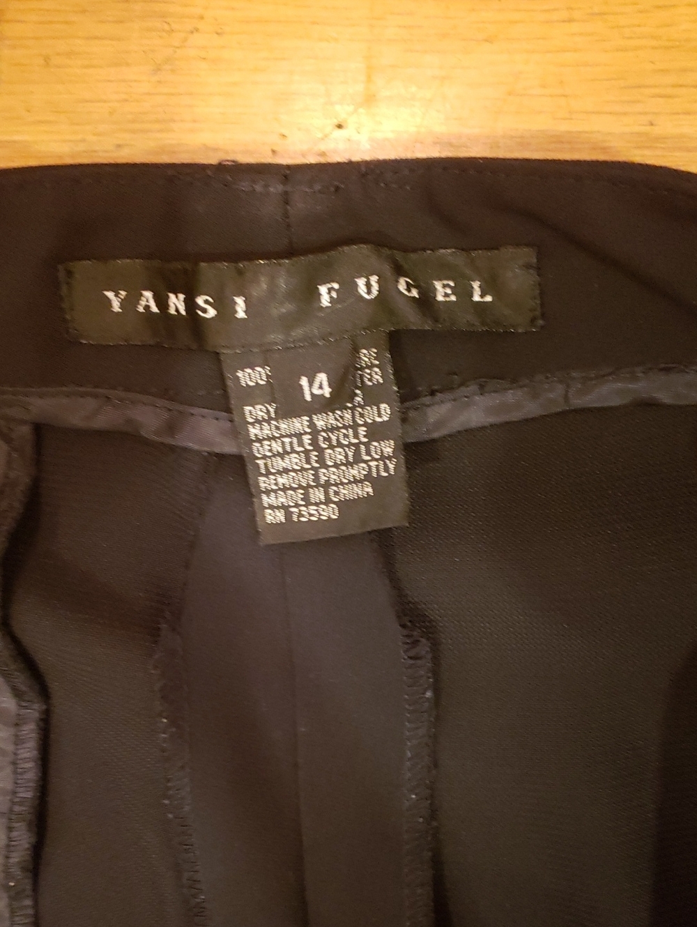 Yansi Fugel Black Women's Skirt - Classic A-line